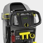 Karcher BD 70/75 W BP Pack Classic Walk Behind Scrubber controls