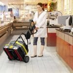 Karcher BR 40 10 C Adv scrubber dryer underneath