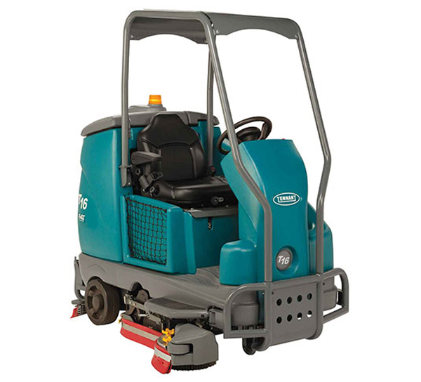 Tennant T16 Battery Ride On Floor Scrubber