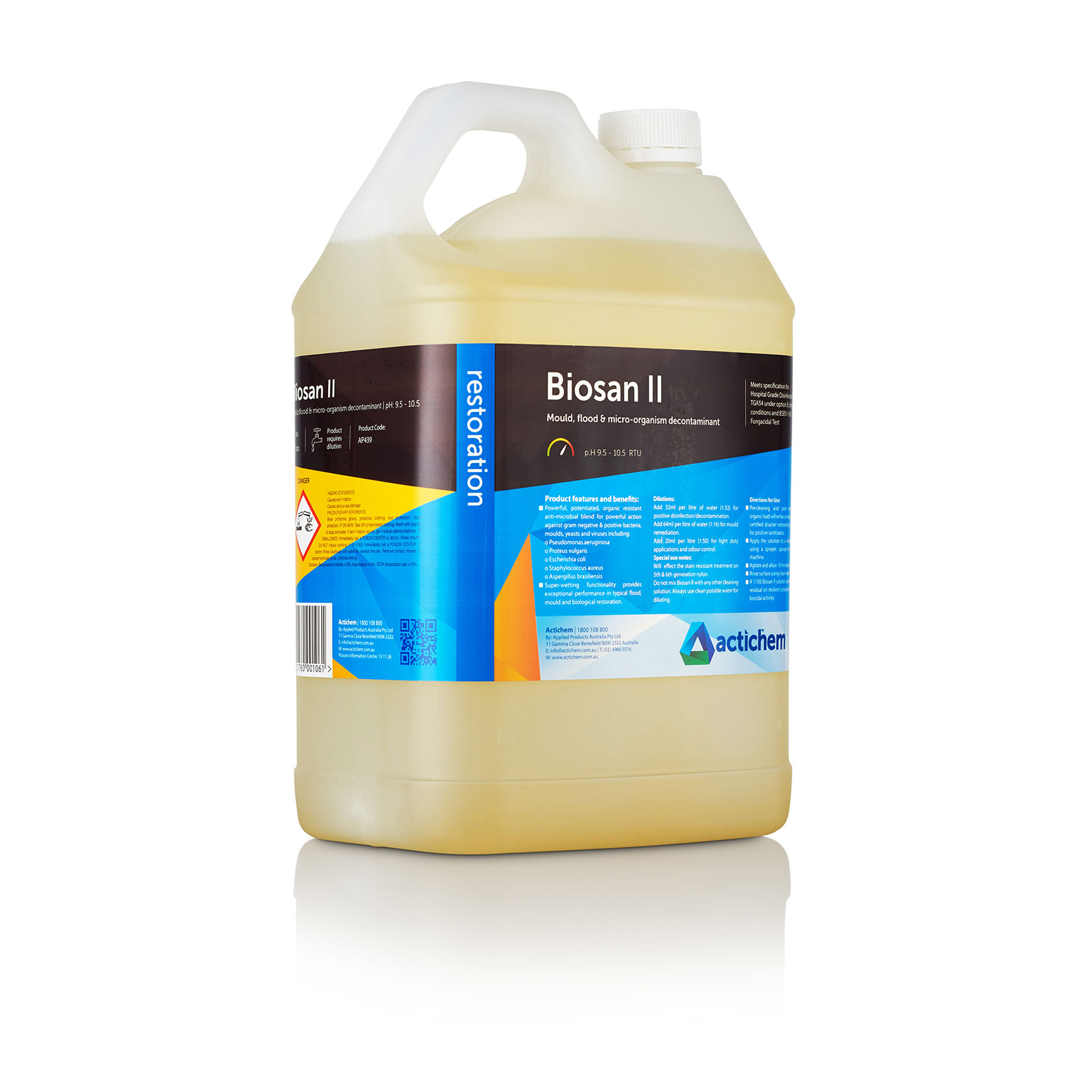 Actichem Biosan II Anti-Microbial Deccontaminant