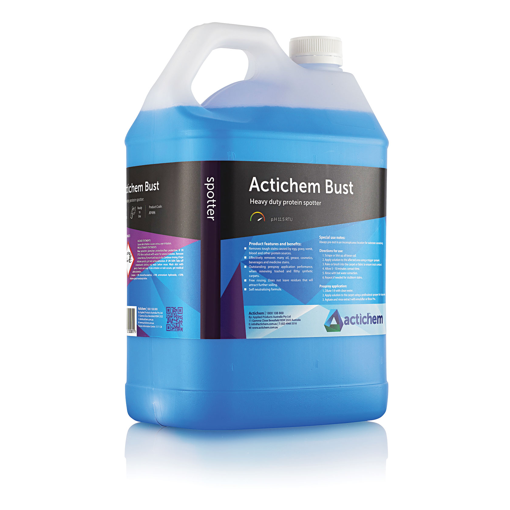 Actichem Bust Heavy duty protein & blood stain remover