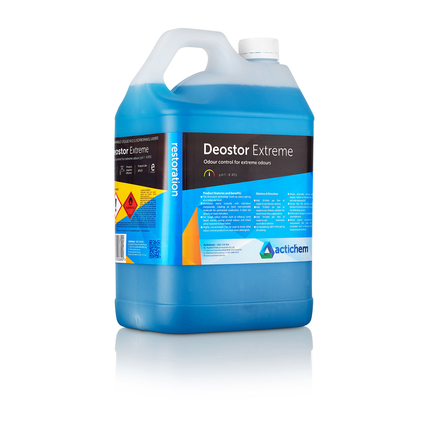 Actichem Deostor Extreme Enzyme based odour control