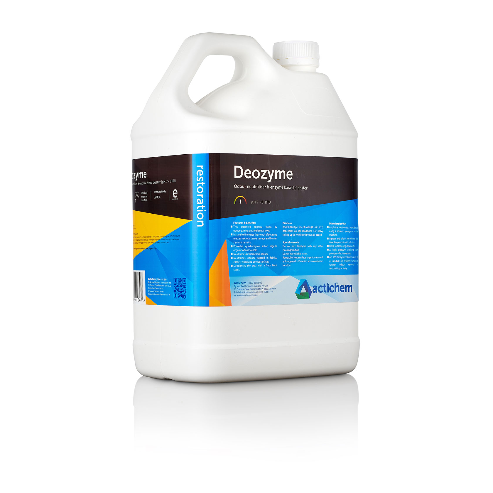 Actichem Deozyme Odour remover & enzyme digester