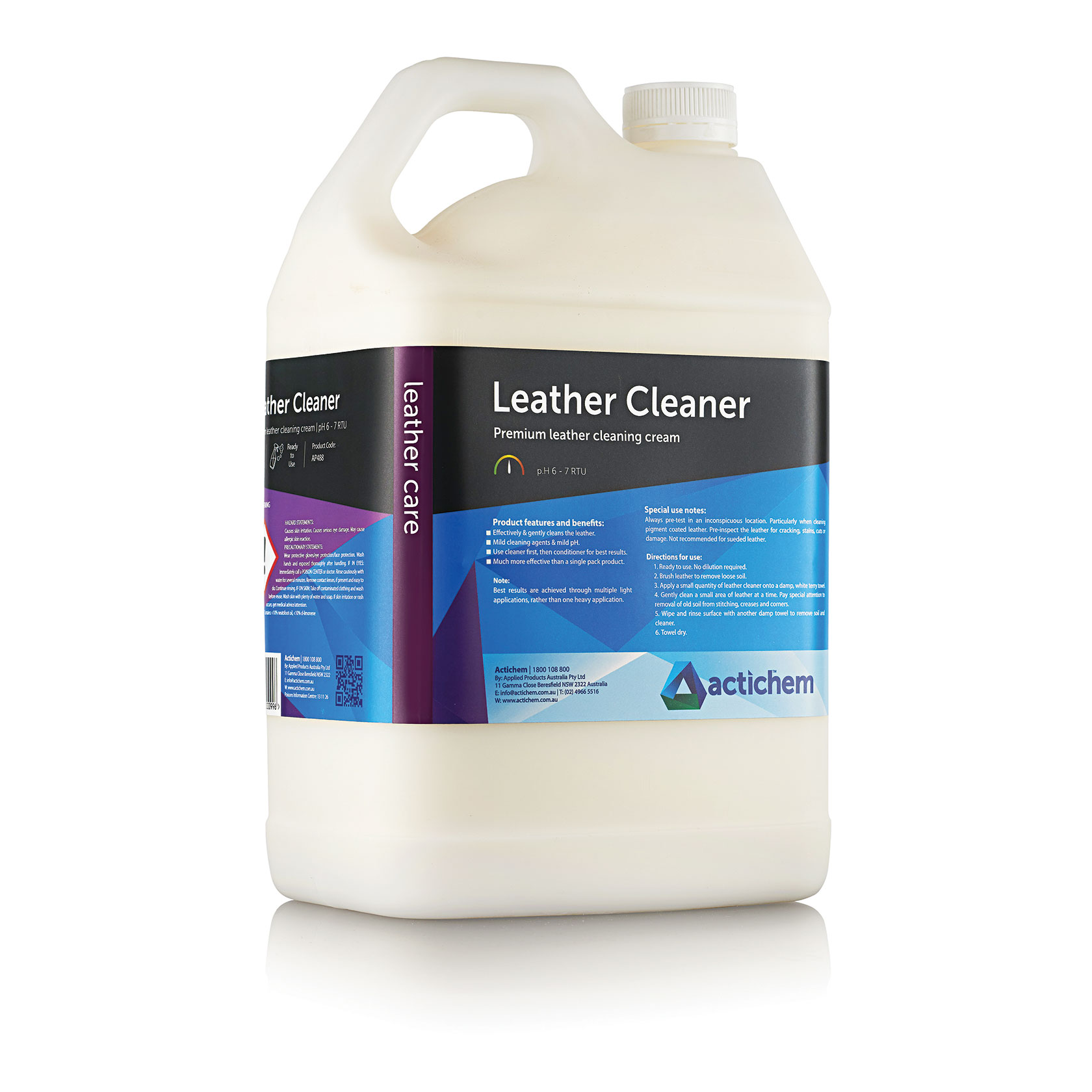 Actichem Leather Cleaner Leather cleaning cream