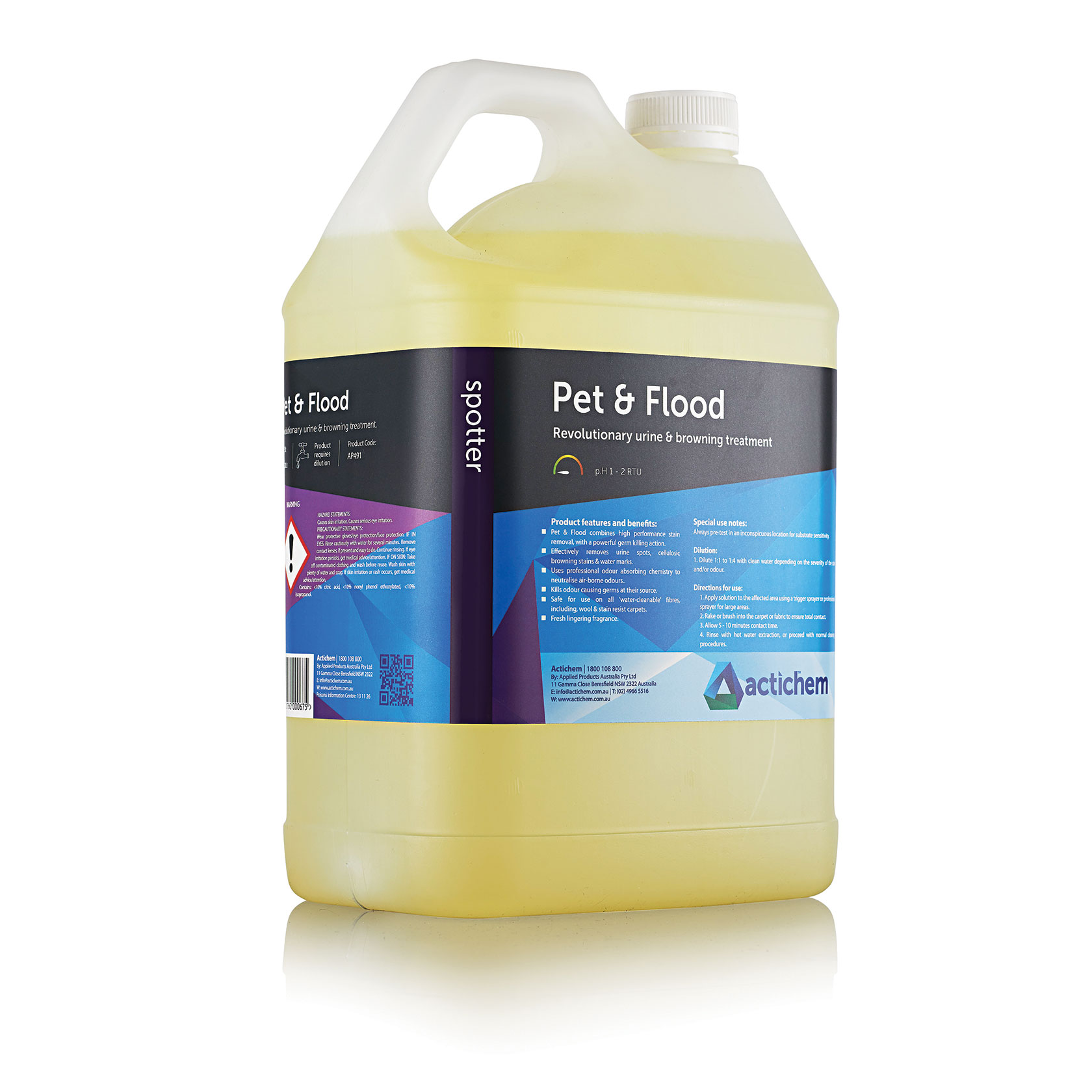 Actichem Pet n Flood Flood and urine decontaminant