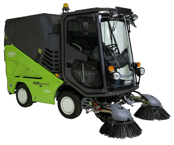 Tennant 636 Green Machine Sweeper