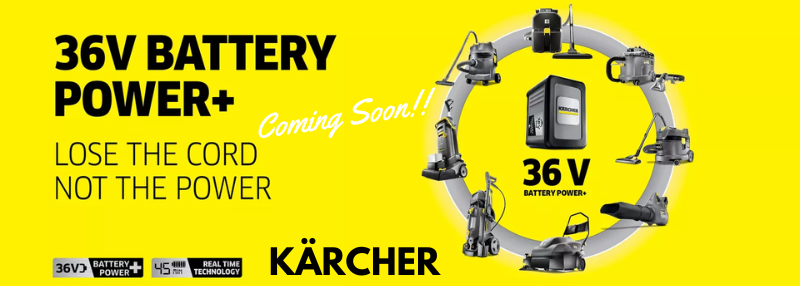 Karcher 36V Battery Powered Cleaning Machines