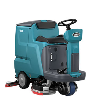 Tennant T681 Small Ride-On Scrubber- Dryer