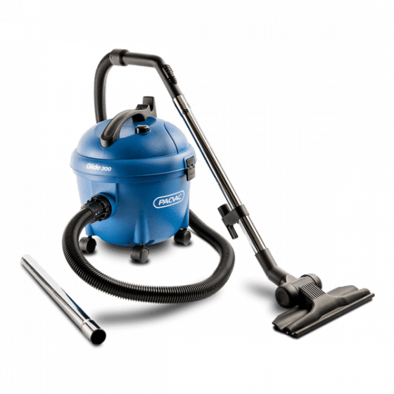 pacvac canister glide300 canister vacuum cleaner front left
