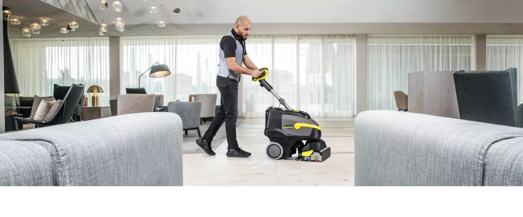 Karcher cleaning equipment hotel cleaning