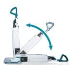 Makita VC010G Upright Vacuum collapsible