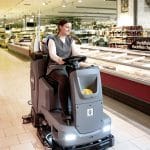 Karcher B 110 R Bc ride-on scrubber supermarket 3