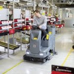 Karcher B 110 R Bc ride-on scrubber warehouse