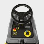 Karcher BD 50 40 RS BP Step on scrubber dryer controls