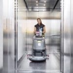 Karcher BD 50 55 W BP Classic walk behind scrubber drier elevator