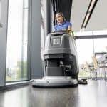 Karcher BD 50 55 W BP Classic walk behind scrubber drier office 3