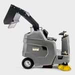 Karcher KM 100 120 R BP ride-on sweeper hydraulic container