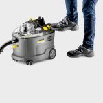 Karcher Puzzi 9-1 bp pack battery vacuum cleaner foot controls