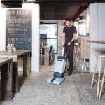 Nilfisk SC100 scrubber dryer cafe