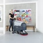 Nilfisk SC401 scrubber dryer day care