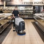 Nilfisk SC500 scrubber dryer supermarket