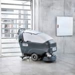 Nilfisk SC800 scrubber dryer front