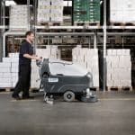 Nilfisk SC800 scrubber dryer warehouse