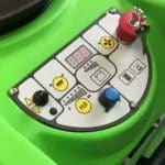 RapidClean IPC CT40 Walk Behind Scrubber control panel