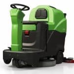 RapidClean IPC CT80 Ride-On Scrubber left